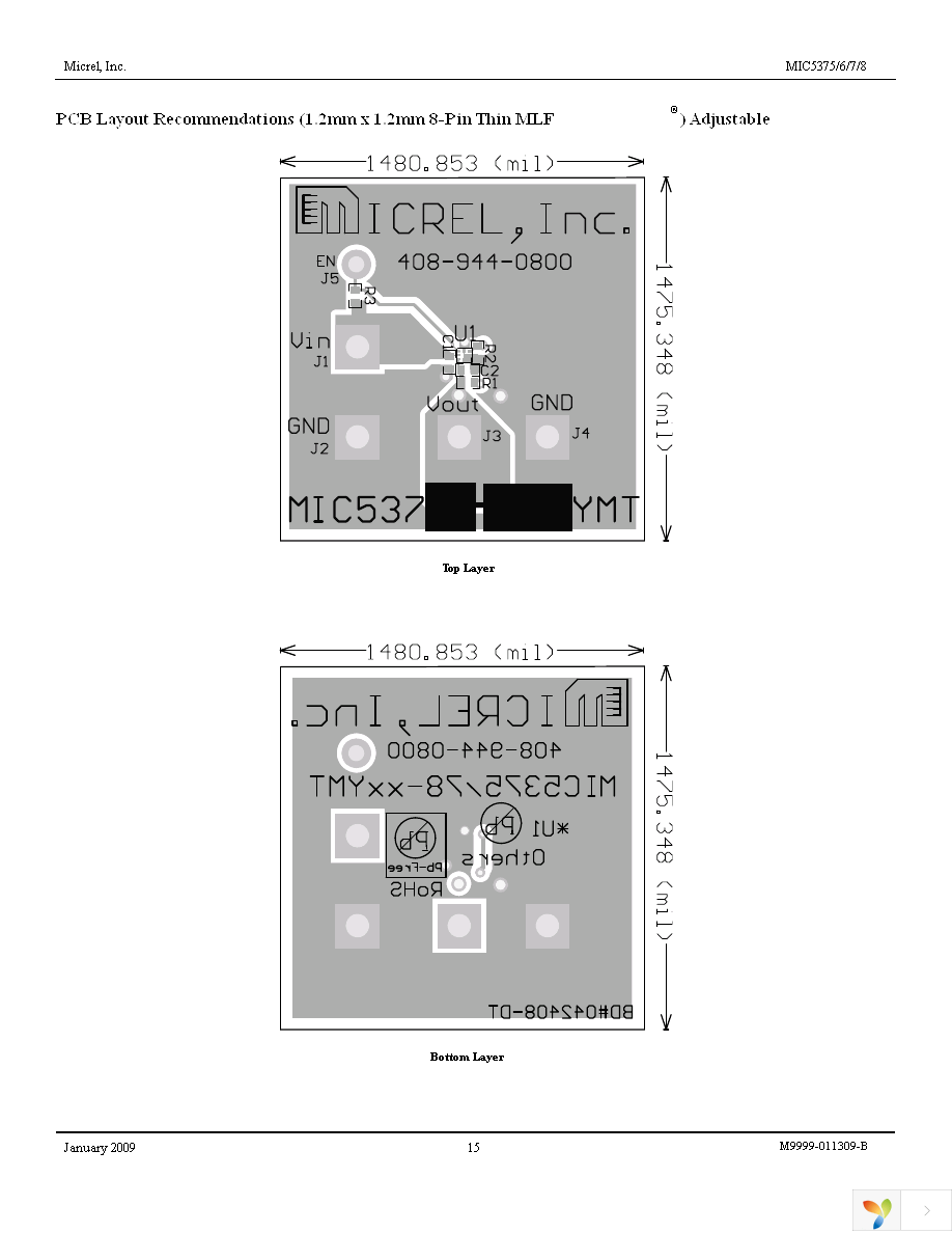 MIC5377YC5 TR Page 15